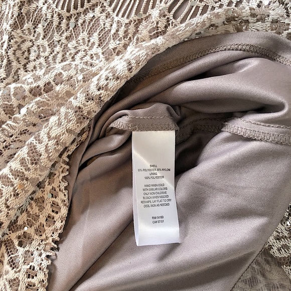 J Howard Lace Mini Shift Dress - Picture 10 of 10